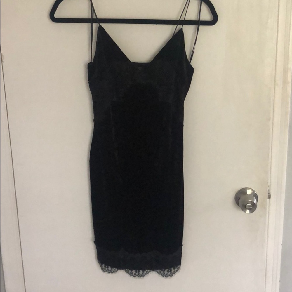 Topshop Black Dress